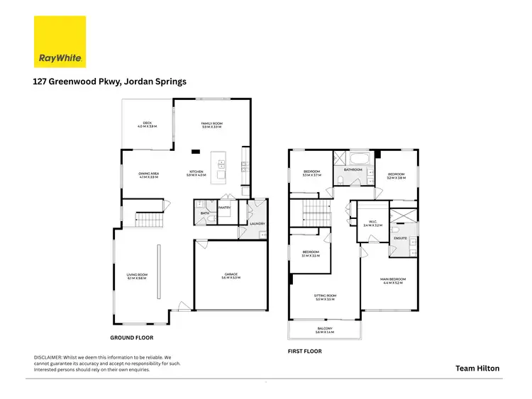 Floorplan of Homely house listing, 127 Greenwood Parkway, Jordan Springs NSW 2747