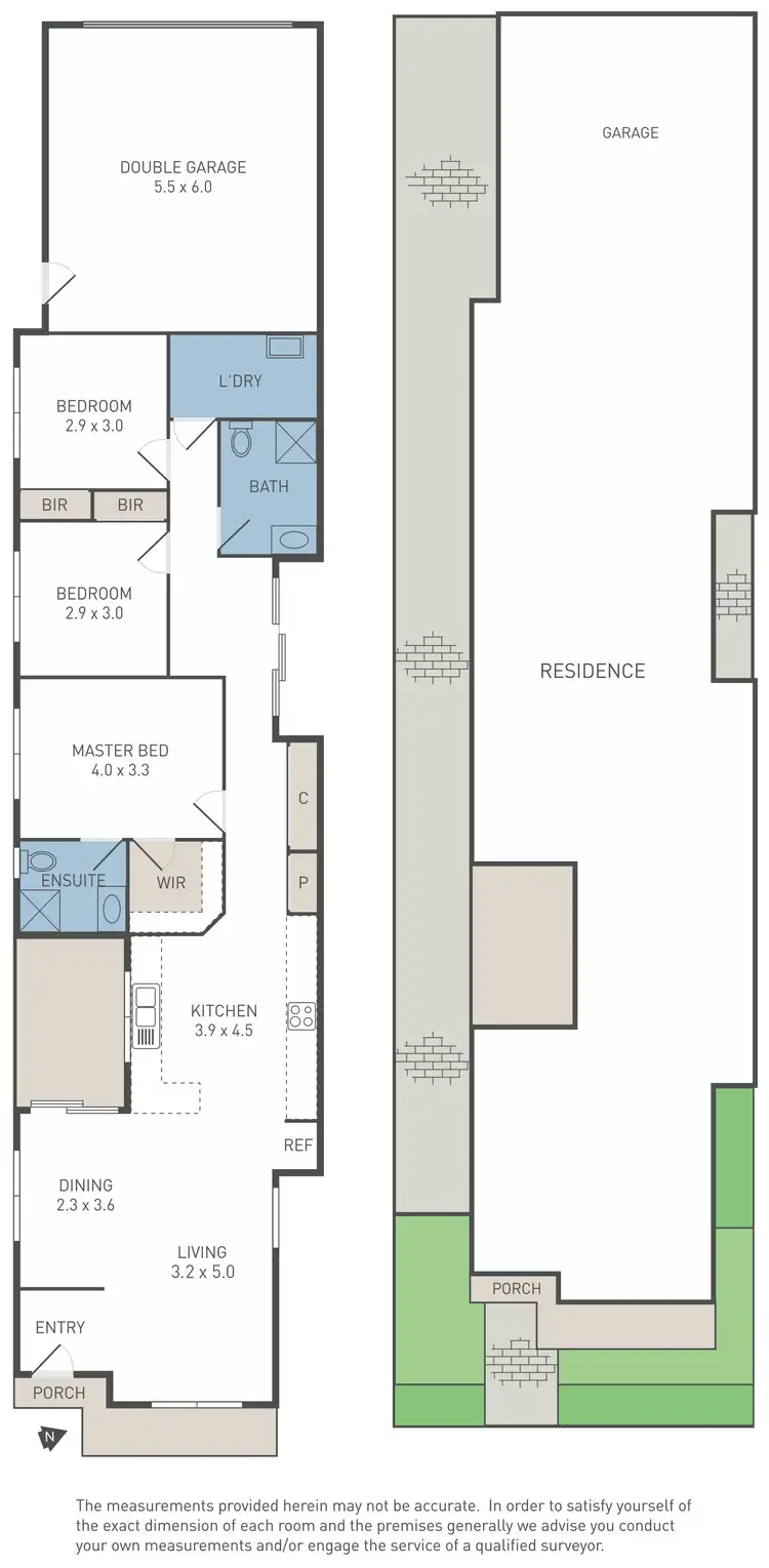 Floorplan of Homely house listing, 39 Mansfield Drive, Werribee VIC 3030