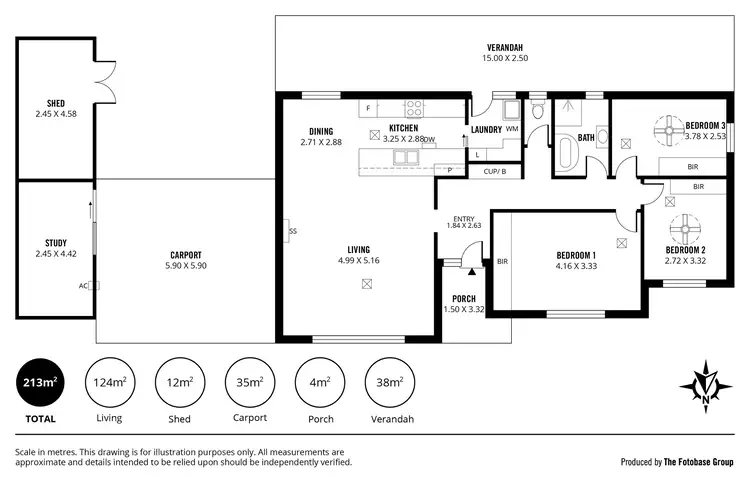 Floorplan of Homely house listing, 75 Yarmouth Street, South Brighton SA 5048