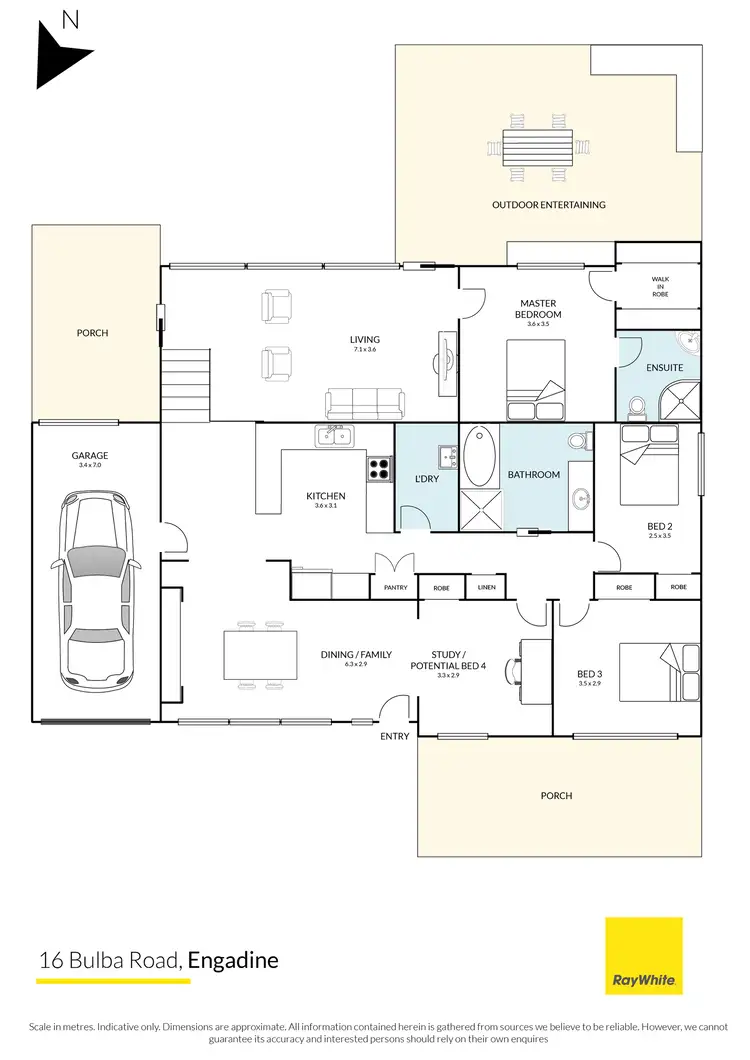 Floorplan of Homely house listing, 16 Bulba Road, Engadine NSW 2233