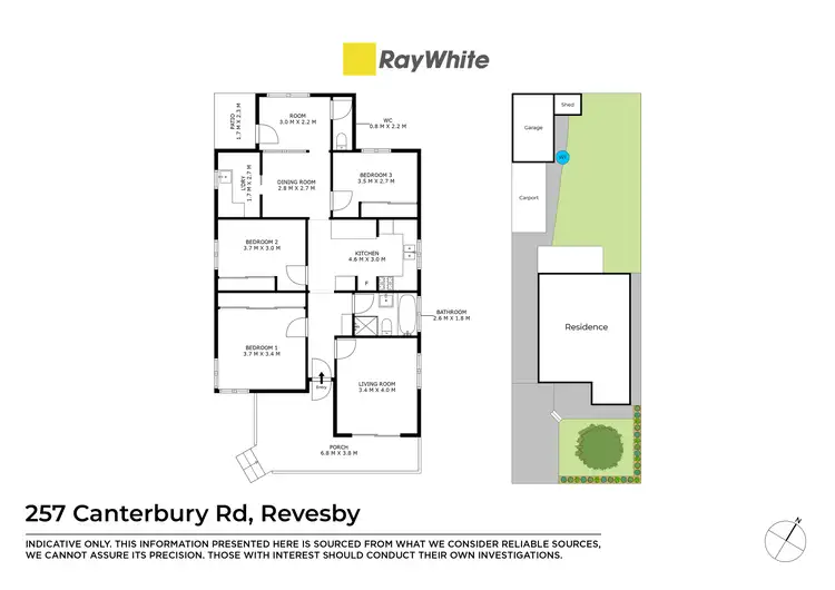 Floorplan of Homely house listing, 257 Canterbury Road, Revesby NSW 2212