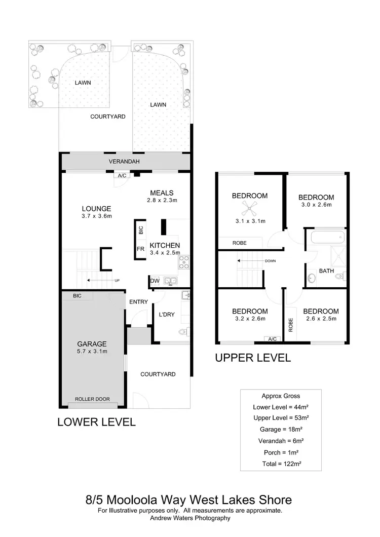 Floorplan of Homely house listing, 8/5 Mooloola Way, West Lakes Shore SA 5020