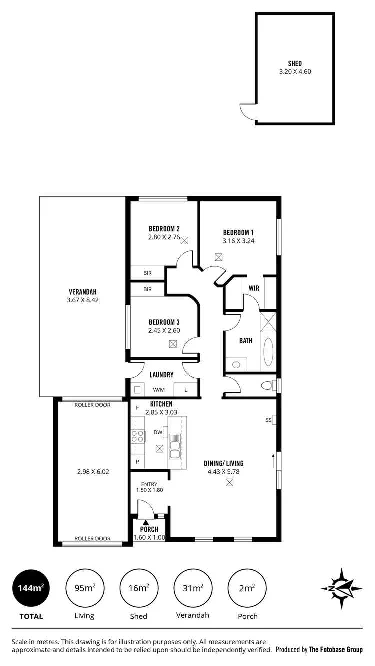 Floorplan of Homely house listing, 13 Meadow Lane, Para Hills West SA 5096