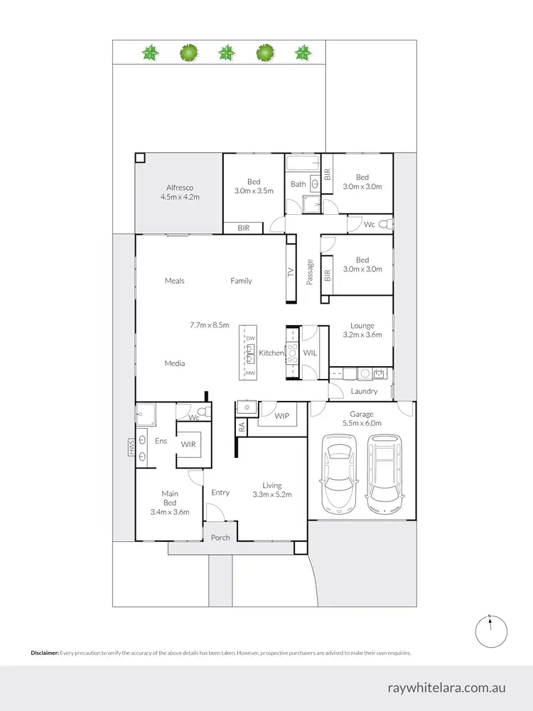 Floorplan of Homely house listing, 90 Wattlebird Drive, Lara VIC 3212