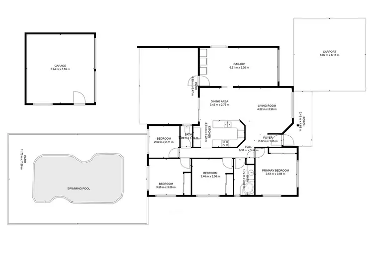 Floorplan of Homely house listing, 4 Apollo Street, Thabeban QLD 4670