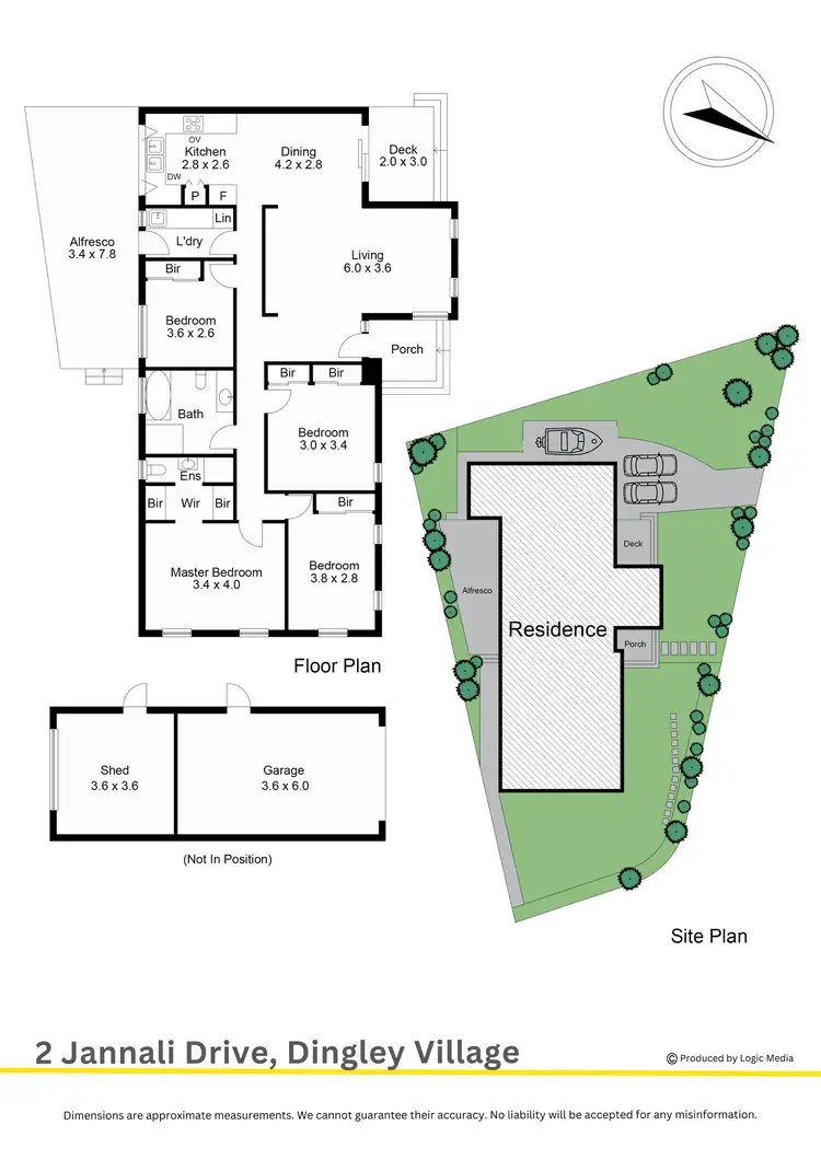 Floorplan of Homely house listing, 2 Jannali Drive, Dingley Village VIC 3172