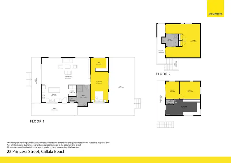 Floorplan of Homely house listing, 22 Princess Street, Callala Beach NSW 2540