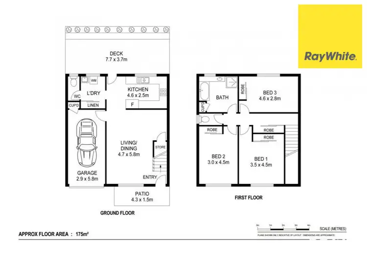 Floorplan of Homely townhouse listing, 2/60 Banya Street, Bongaree QLD 4507