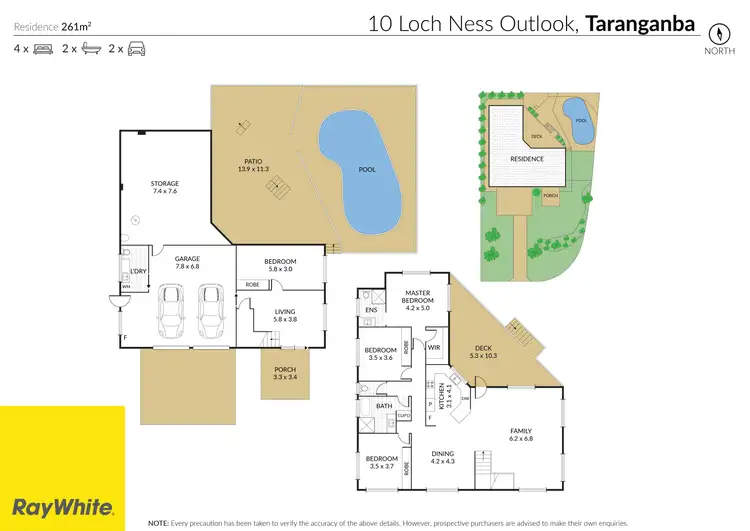 Floorplan of Homely house listing, 10 Loch Ness Outlook, Taranganba QLD 4703
