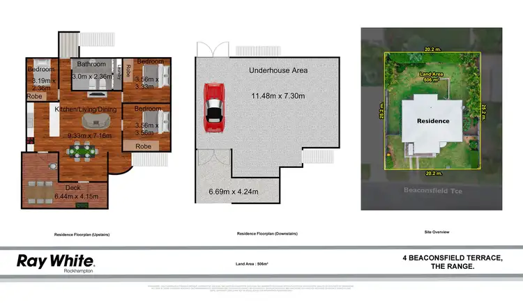 Floorplan of Homely house listing, 4 Beaconsfield Terrace, The Range QLD 4700