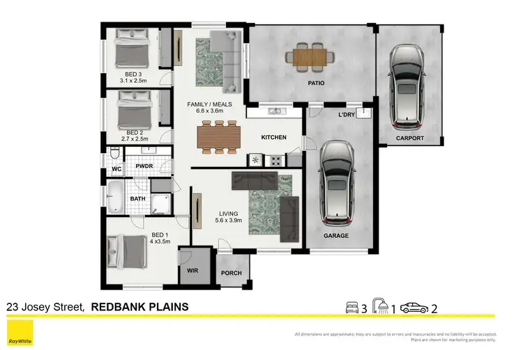 Floorplan of Homely house listing, 23 Josey Street, Redbank Plains QLD 4301