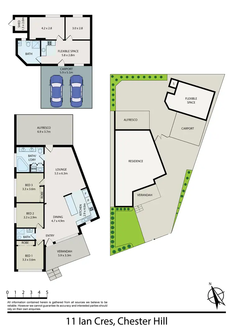 Floorplan of Homely house listing, 11 Ian Crescent, Chester Hill NSW 2162