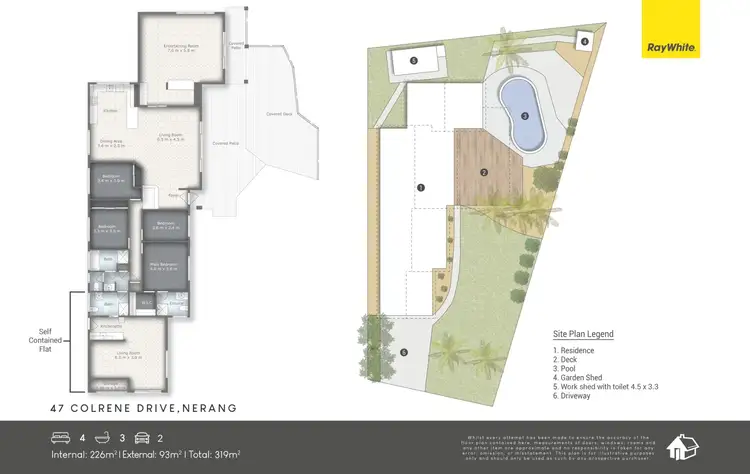 Floorplan of Homely house listing, 47 Colrene Drive, Nerang QLD 4211