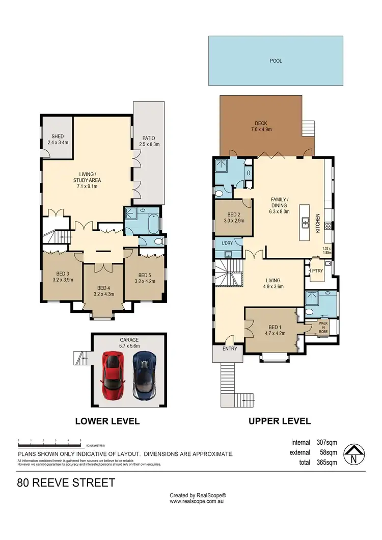 Floorplan of Homely house listing, 80 Reeve Street, Clayfield QLD 4011