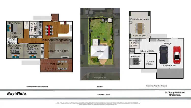 Floorplan of Homely house listing, 31 Cherryfield Road, Gracemere QLD 4702