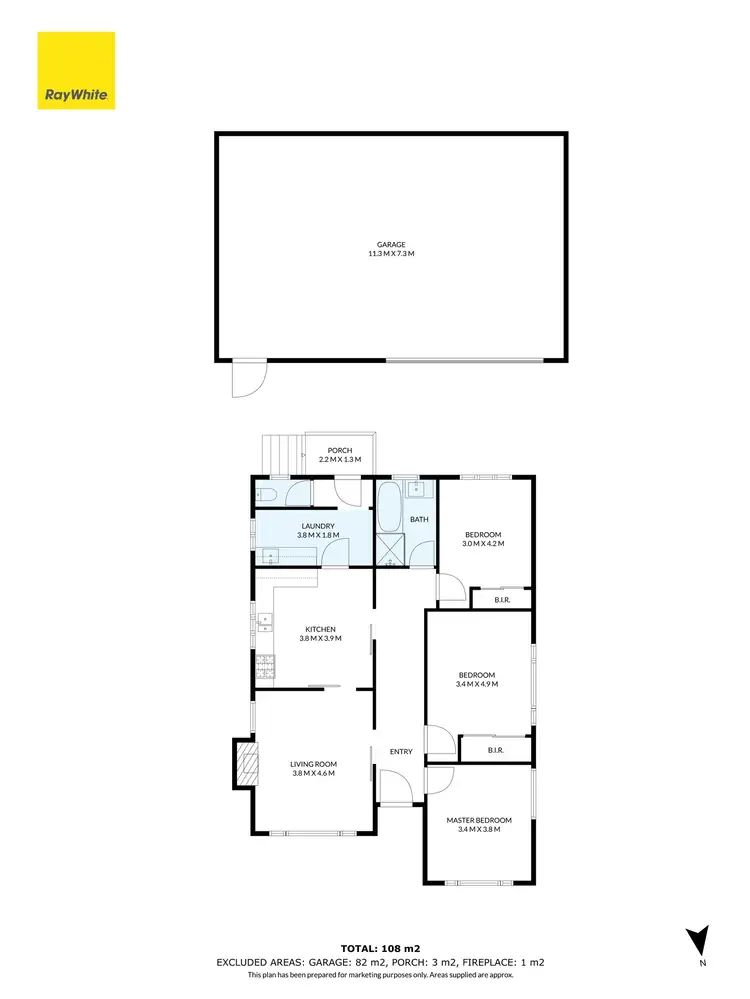 Floorplan of Homely house listing, 31A Steane Street, Reservoir VIC 3073
