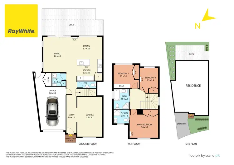 Floorplan of Homely townhouse listing, 2C Zina Grove, Mooroolbark VIC 3138