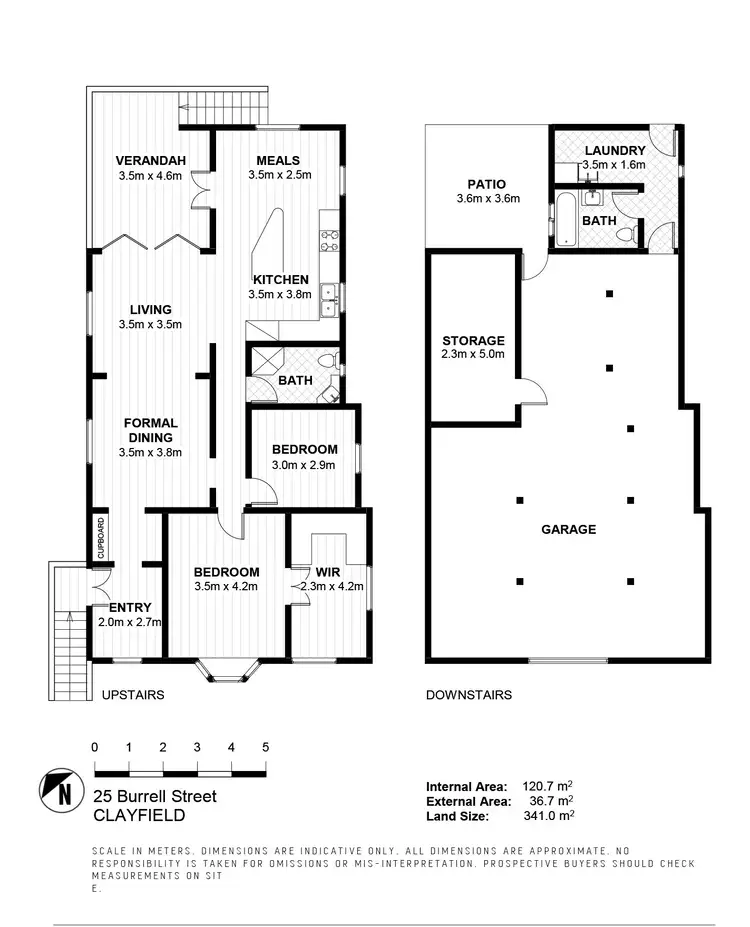 Floorplan of Homely house listing, 25 Burrell Street, Clayfield QLD 4011