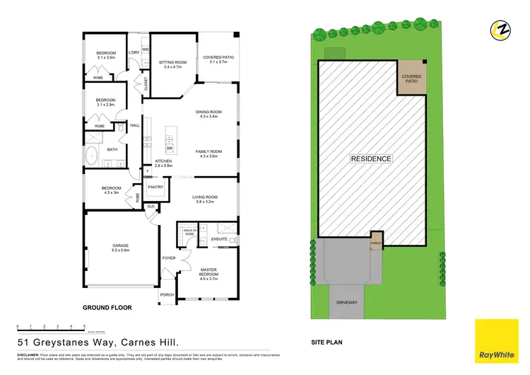 Floorplan of Homely house listing, 51 Greystanes Way, Carnes Hill NSW 2171