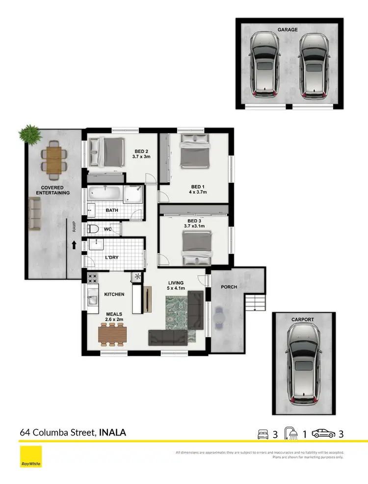 Floorplan of Homely house listing, 64 Columba Street, Inala QLD 4077