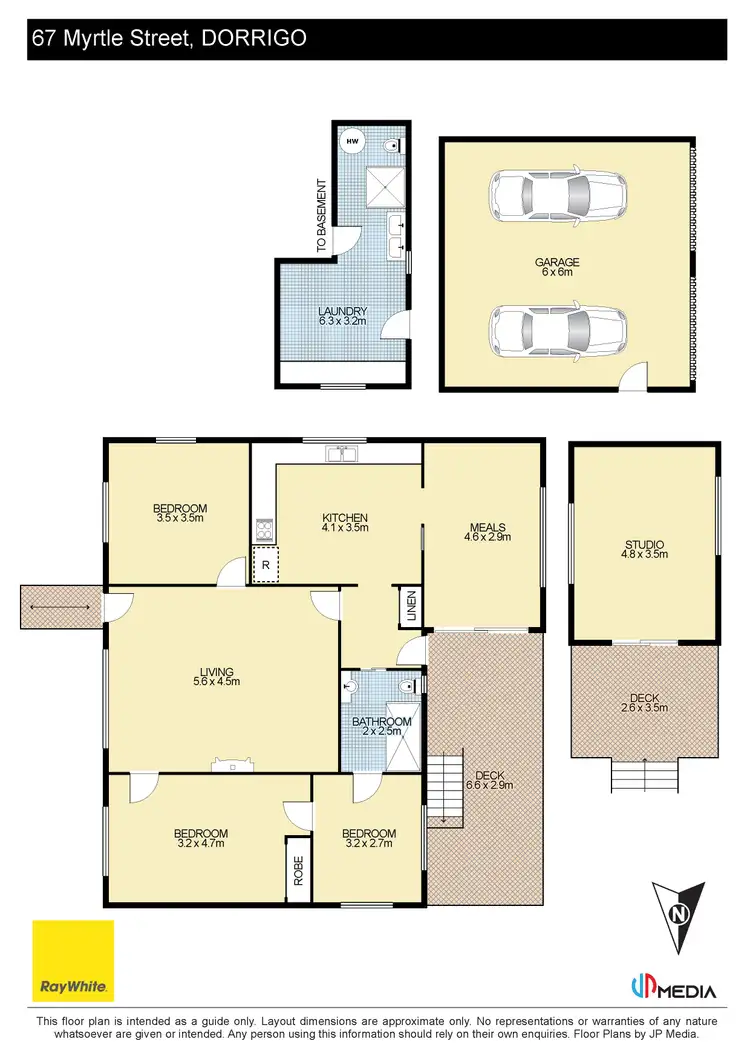 Floorplan of Homely house listing, 67 Myrtle Street, Dorrigo NSW 2453
