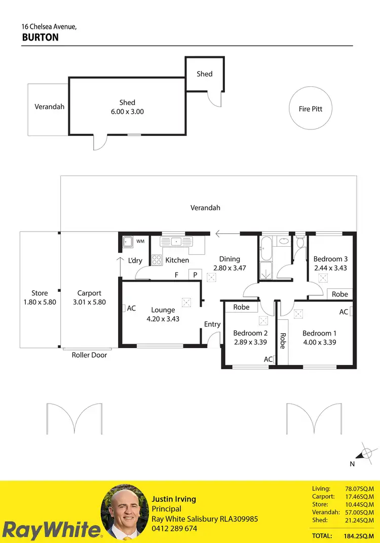 Floorplan of Homely house listing, 16 Chelsea Avenue, Burton SA 5110