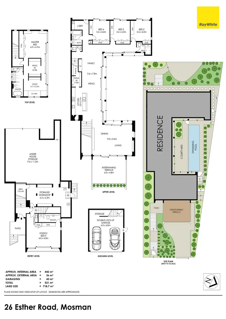 Floorplan of Homely house listing, 26 Esther Road, Mosman NSW 2088