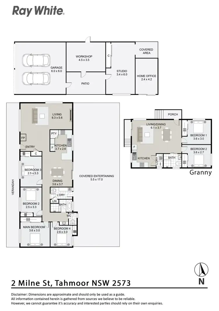 Floorplan of Homely house listing, 2 Milne Street, Tahmoor NSW 2573