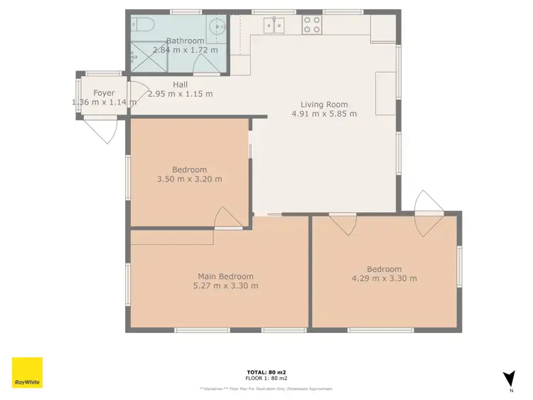 Floorplan of Homely house listing, 1 Markey Street, Ingham QLD 4850