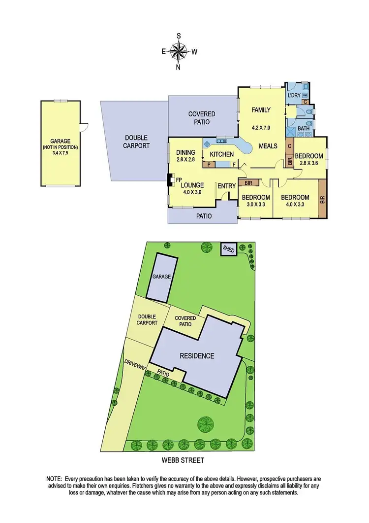 Floorplan of Homely house listing, 2 Webb Street, Burwood VIC 3125