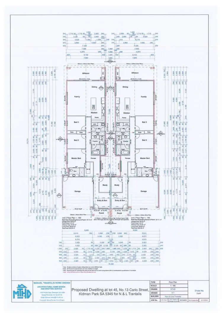 Floorplan of Homely house listing, 13a Carlo Street, Kidman Park SA 5025