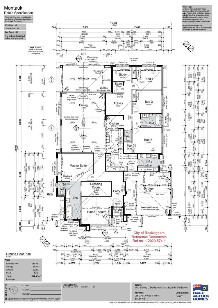 Floorplan of Homely house listing, 49 Avoca Chase, Baldivis WA 6171