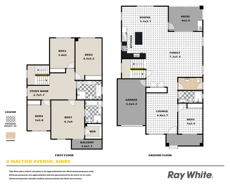 Floorplan of Homely house listing, 6 Mactier Avenue, Airds NSW 2560
