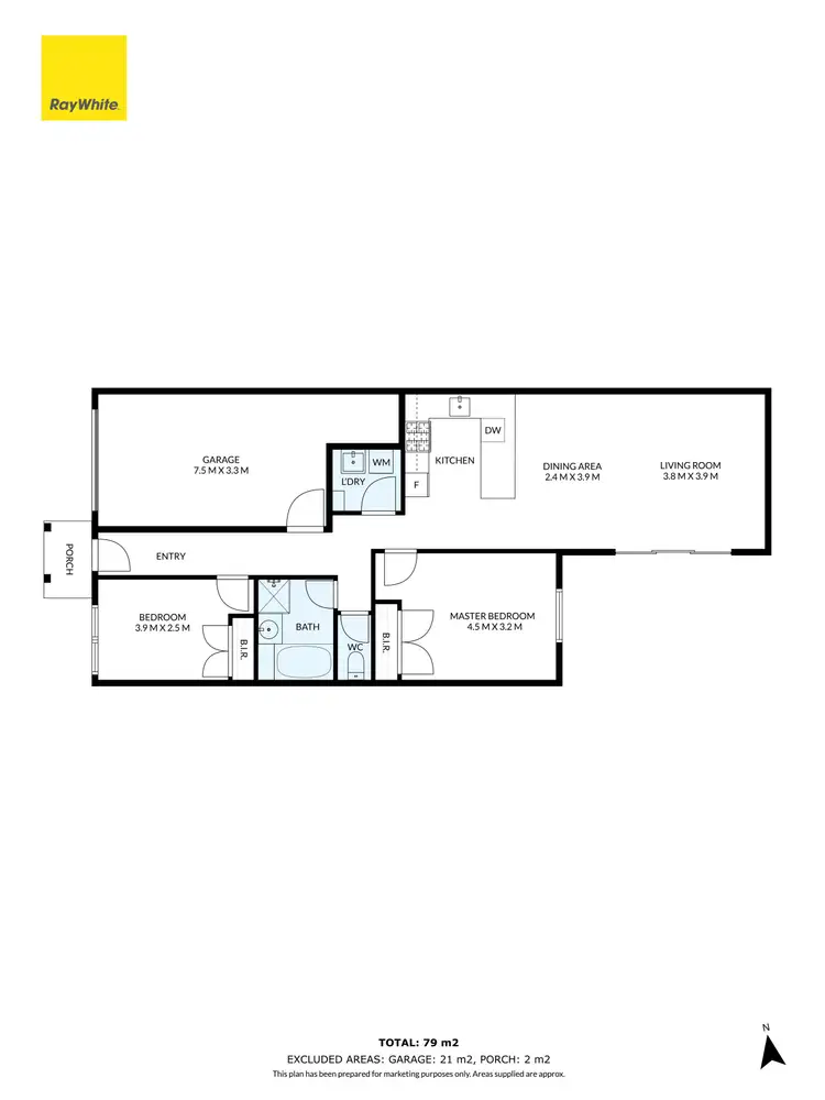 Floorplan of Homely house listing, 5/3-11 Retford Close, Werribee VIC 3030