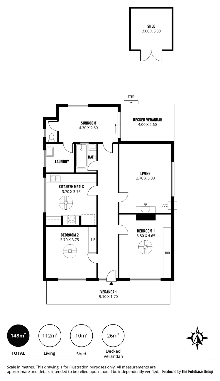Floorplan of Homely house listing, 47 Lee Terrace, Gillman SA 5013