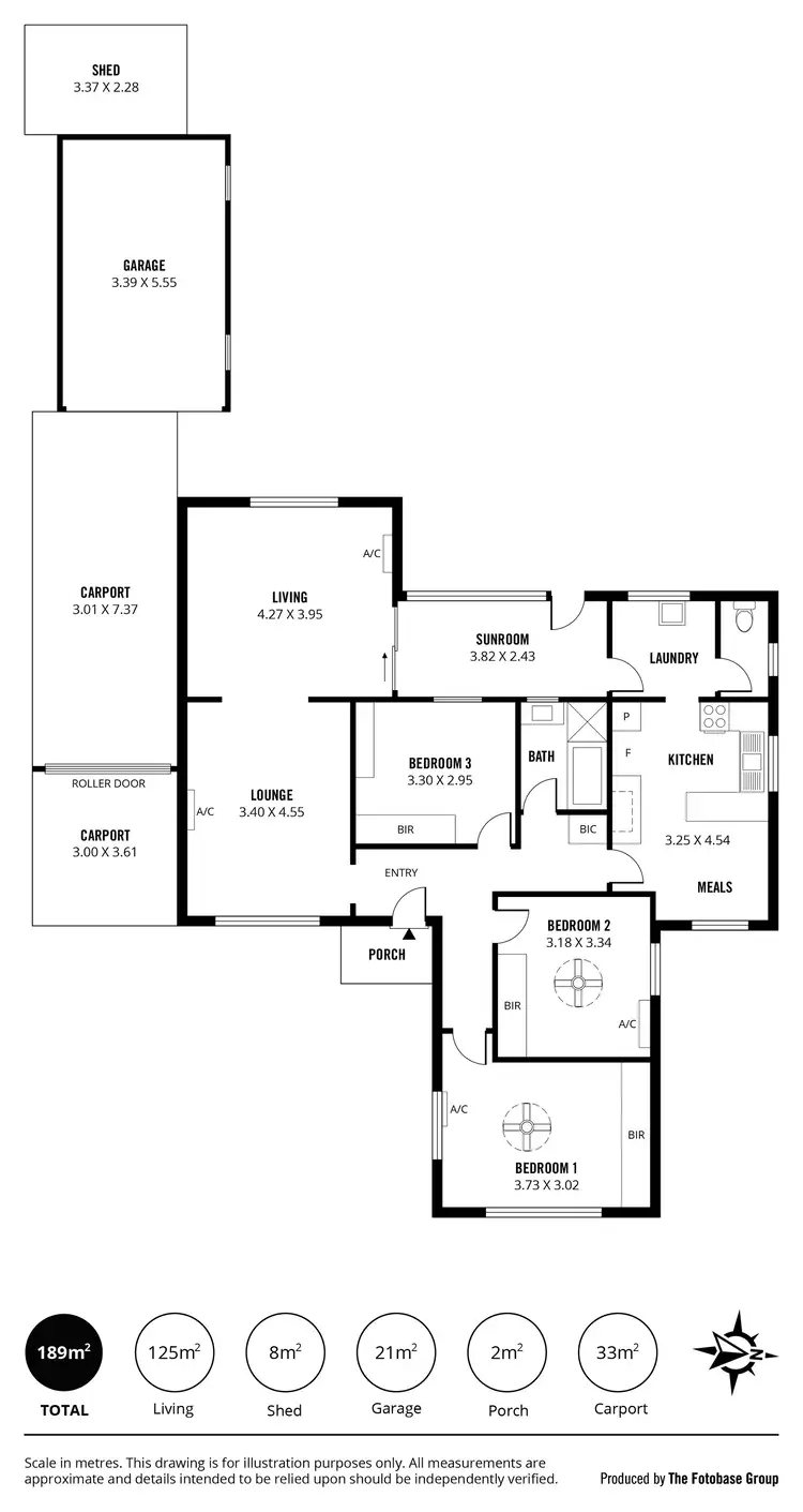 Floorplan of Homely house listing, 2A Deeds Road, Camden Park SA 5038