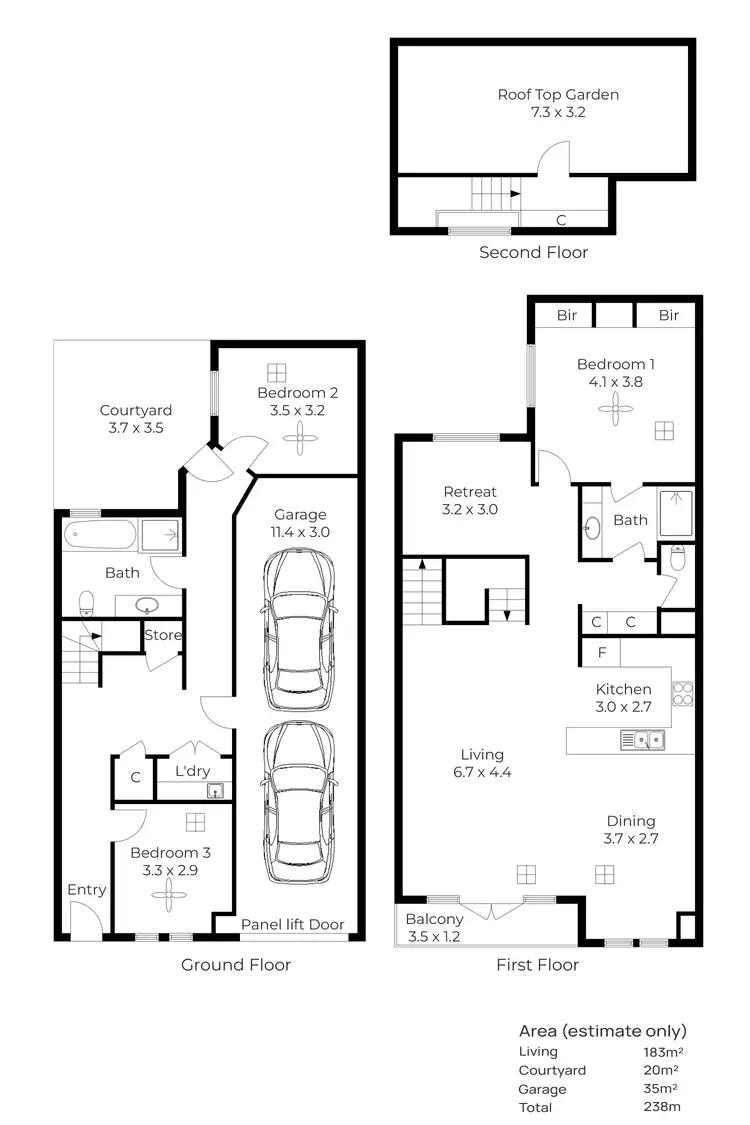 Floorplan of Homely house listing, 5A Todd Street, Port Adelaide SA 5015
