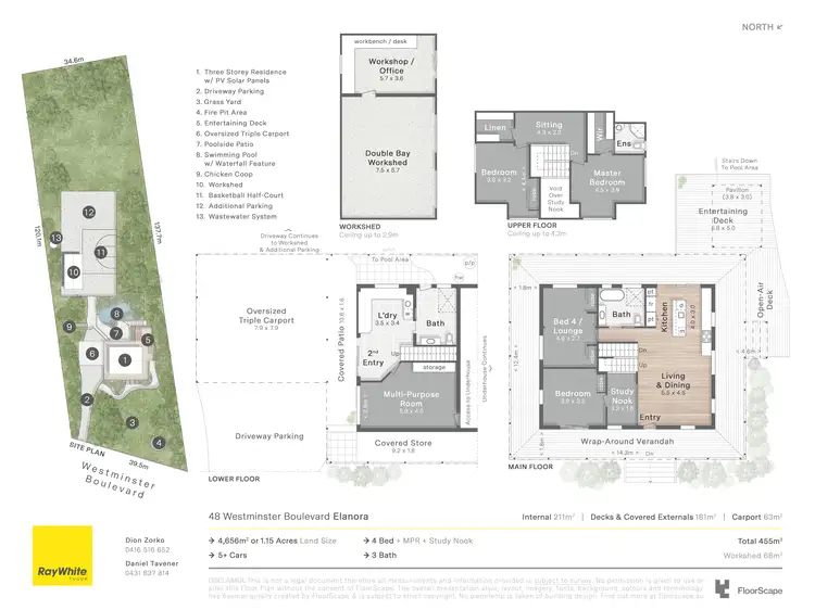 Floorplan of Homely house listing, 48 Westminster Boulevard, Elanora QLD 4221