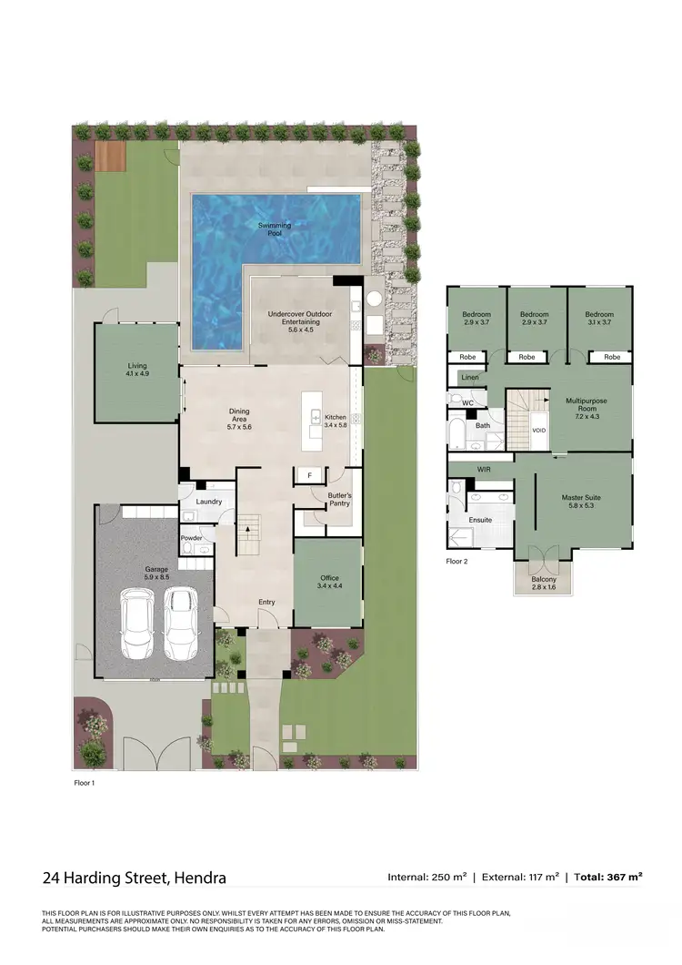 Floorplan of Homely house listing, 24 Harding Street, Hendra QLD 4011