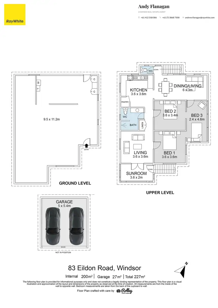 Floorplan of Homely house listing, 83 Eildon Road, Windsor QLD 4030