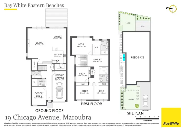 Floorplan of Homely house listing, 19 Chicago Avenue, Maroubra NSW 2035