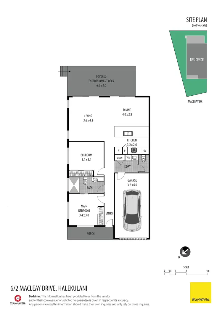 Floorplan of Homely retirement listing, 6/2 Macleay Drive, Halekulani NSW 2262
