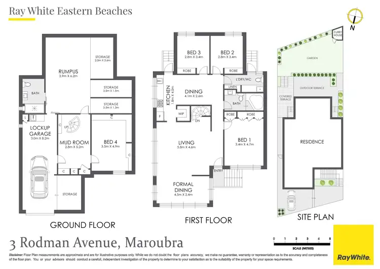 Floorplan of Homely house listing, 3 Rodman Avenue, Maroubra NSW 2035