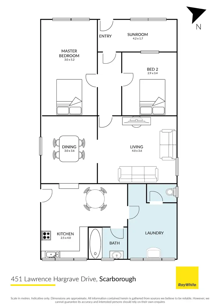 Floorplan of Homely house listing, 451 Lawrence Hargrave Drive, Scarborough NSW 2515