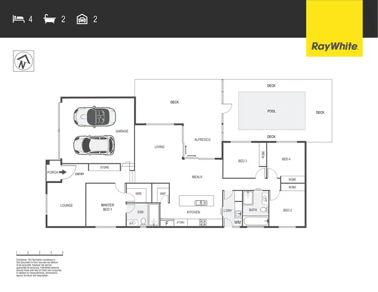 Floorplan of Homely house listing, 15 Medina Street, Denman Prospect ACT 2611