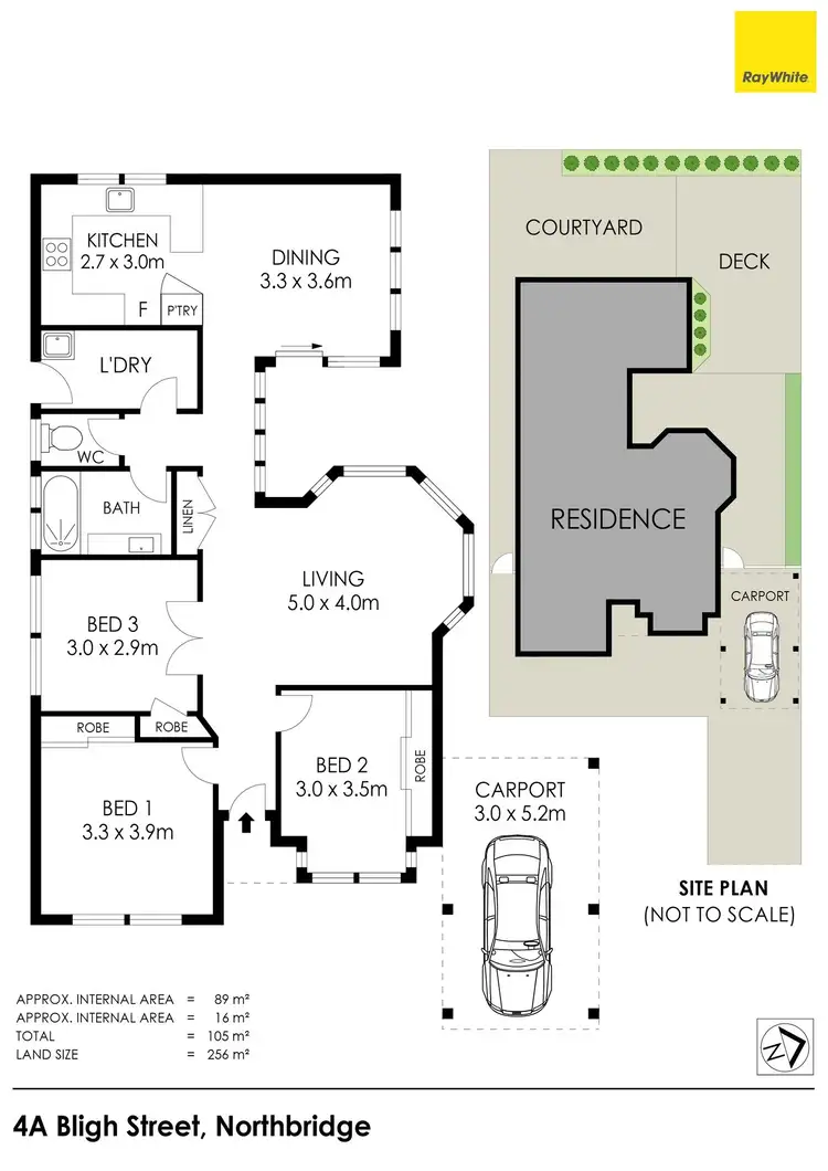 Floorplan of Homely house listing, 4a Bligh Street, Northbridge NSW 2063