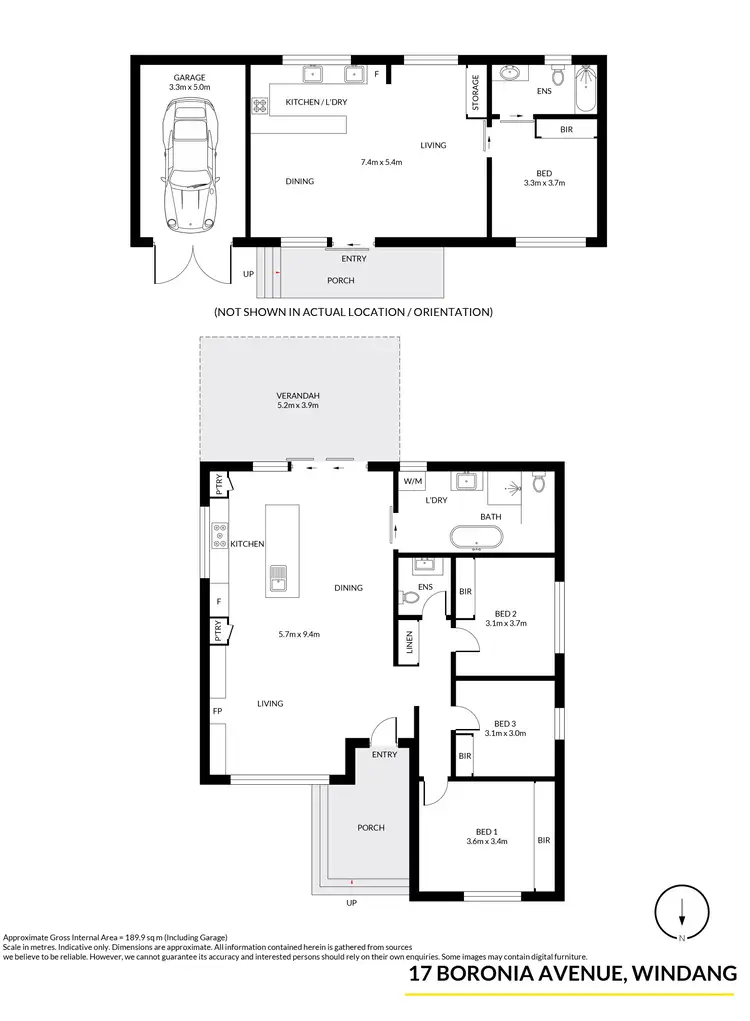 Floorplan of Homely house listing, 17 Boronia Avenue, Windang NSW 2528