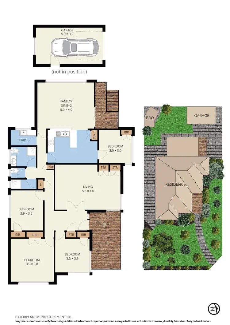 Floorplan of Homely house listing, 65 Stanley Avenue, Mount Waverley VIC 3149