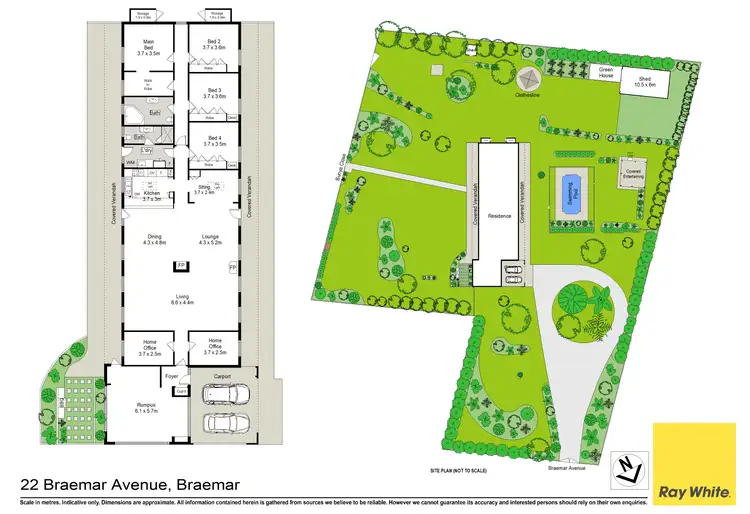 Floorplan of Homely house listing, 22 Braemar Avenue, Braemar NSW 2575