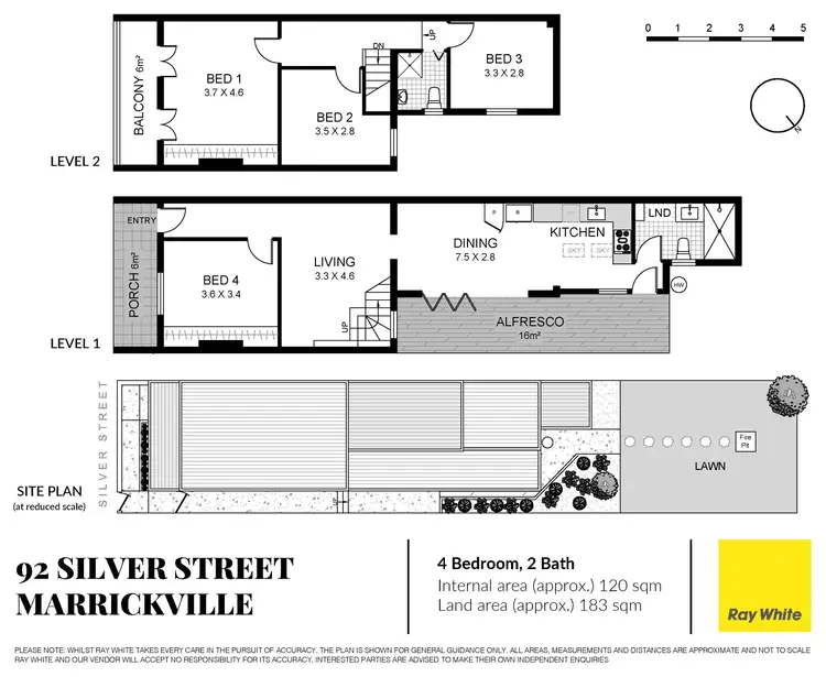 Floorplan of Homely house listing, 92 Silver Street, Marrickville NSW 2204